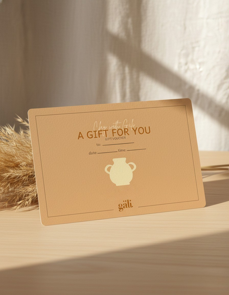 CLAY WITH GÄLI - GIFT VOUCHER